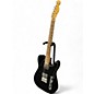 Used Fender MIM Telecaster Standard HH Black Solid Body Electric Guitar