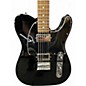 Used Fender MIM Telecaster Standard HH Black Solid Body Electric Guitar