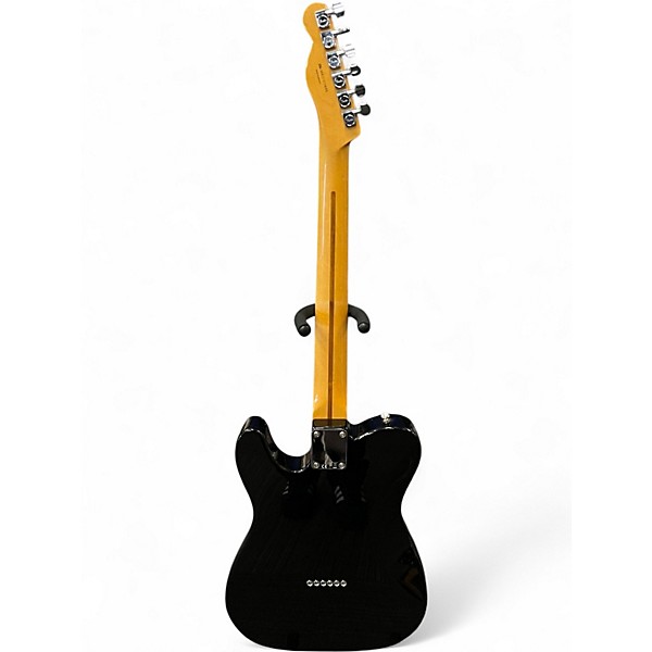 Used Fender MIM Telecaster Standard HH Black Solid Body Electric Guitar