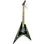 Used ESP LTD Alexi 600 Greeny Alexi Laiho Signature Neon Green Solid Body Electric Guitar thumbnail