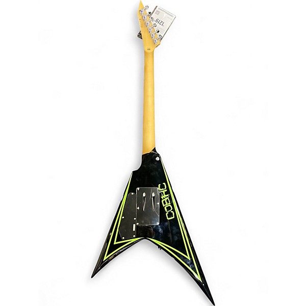 Used ESP LTD Alexi 600 Greeny Alexi Laiho Signature Neon Green Solid Body Electric Guitar
