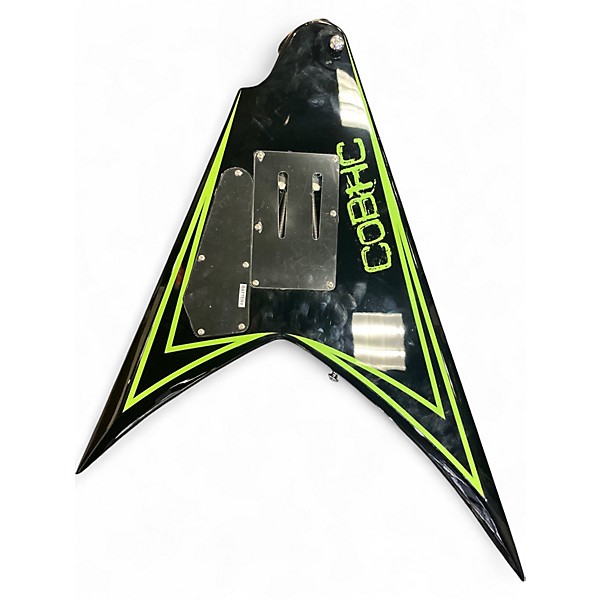 Used ESP LTD Alexi 600 Greeny Alexi Laiho Signature Neon Green Solid Body Electric Guitar