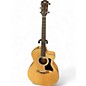 Used Taylor 114CE Natural Acoustic Electric Guitar thumbnail