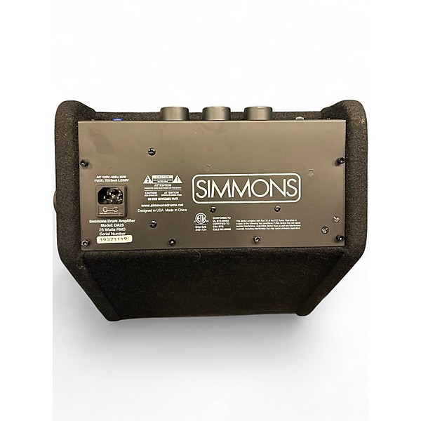 Used Simmons DA25 Drum Amplifier
