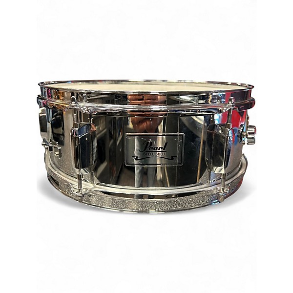 Used Pearl 14in STEEL SHELL Chrome Drum