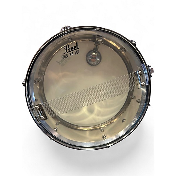 Used Pearl 14in STEEL SHELL Chrome Drum