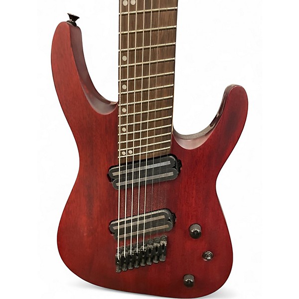 Used Jackson DKAF8 MULTISCALE Burgundy Solid Body Electric Guitar