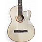 Used Cort Solencanto White Blonde Classical Acoustic Electric Guitar