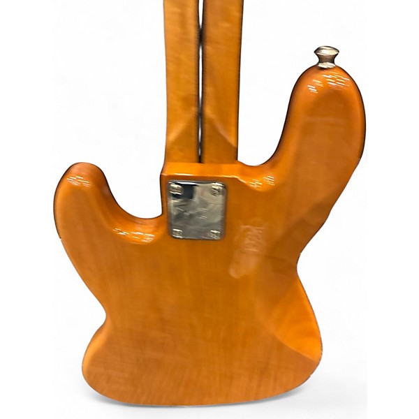 Used Harley Benton JB-75 DELUXE SERIES NATURAL Electric Bass Guitar