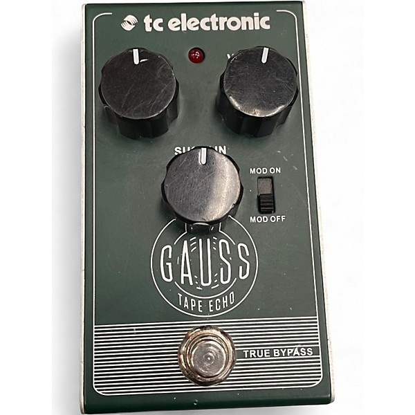 Used TC Helicon Gauss Tape Echo Effect Pedal