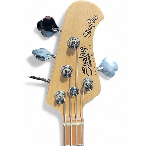 Used Sterling by Music Man Sub 4 Mint Green Electric Bass Guitar