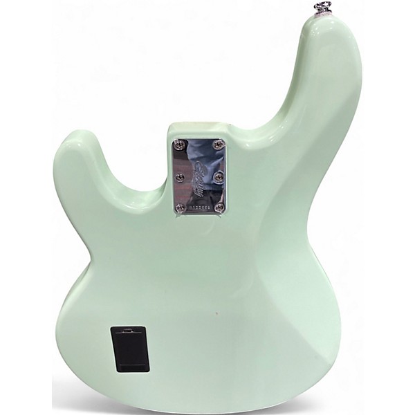 Used Sterling by Music Man Sub 4 Mint Green Electric Bass Guitar
