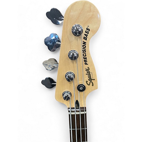 Used Squier PJ Bass 2tone sunburst Electric Bass Guitar