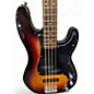 Used Squier PJ Bass 2tone sunburst Electric Bass Guitar