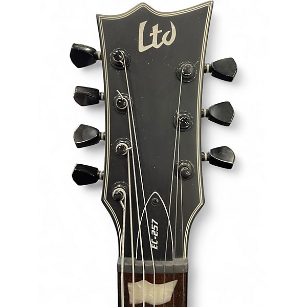 Used ESP LTD EC-257 BLACK Solid Body Electric Guitar