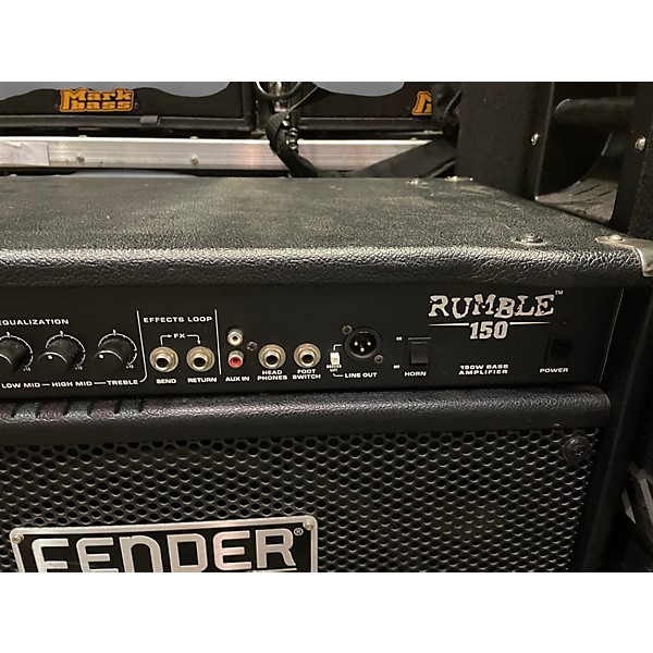 Used Fender Rumble 150 150W 1x15 Bass Combo Amp