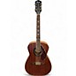 Used 2015 Fender Tim Armstrong Hellcat Natural Acoustic Electric Guitar thumbnail
