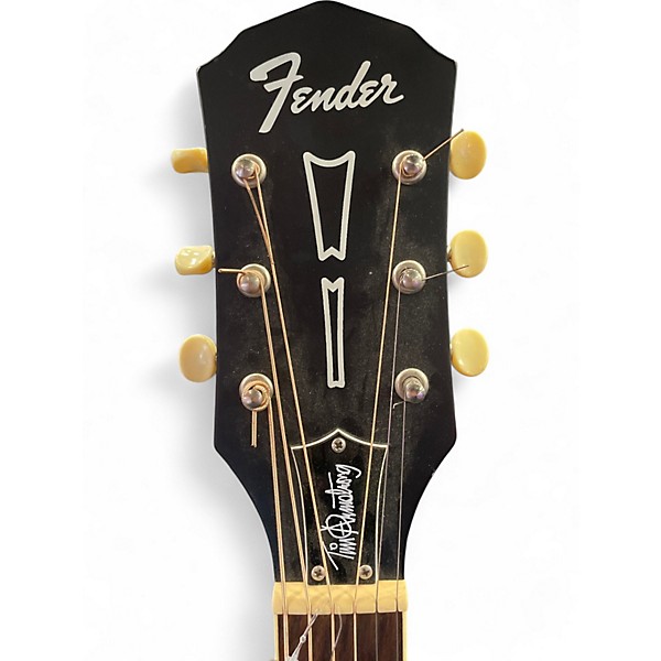Used 2015 Fender Tim Armstrong Hellcat Natural Acoustic Electric Guitar