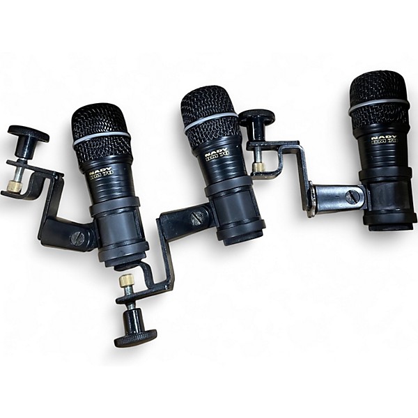 Used Nady 3 DM7 DRUM MICS Drum Microphone