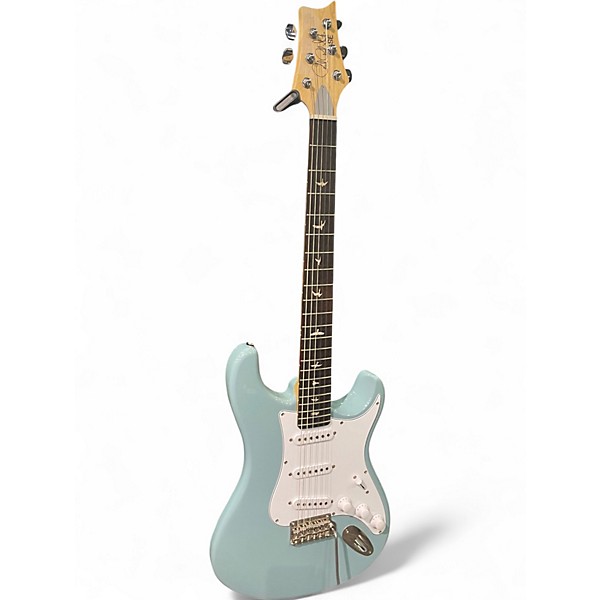 Used PRS SE Silver Sky Stone Blue Solid Body Electric Guitar