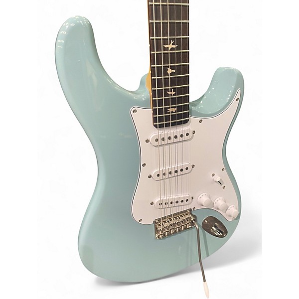 Used PRS SE Silver Sky Stone Blue Solid Body Electric Guitar