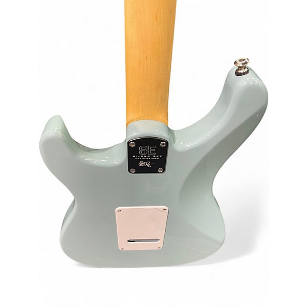 Used PRS SE Silver Sky Stone Blue Solid Body Electric Guitar