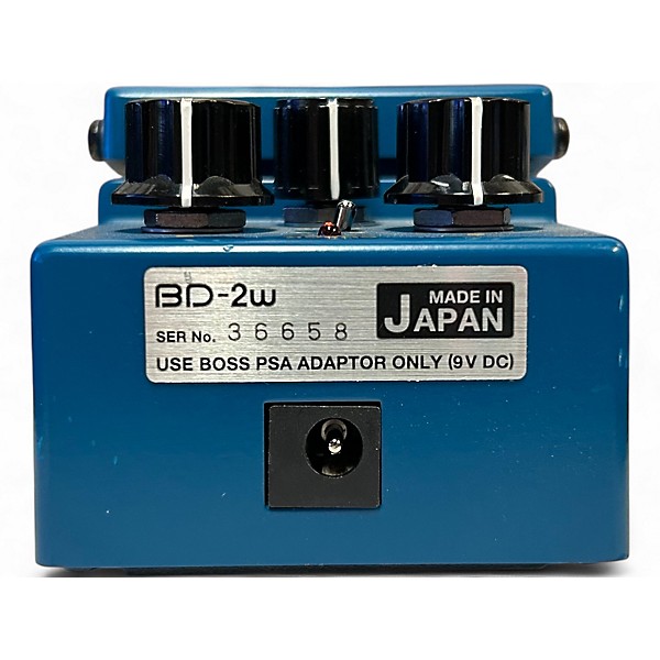Used BOSS BD2W Blues Driver Waza Craft Effect Pedal