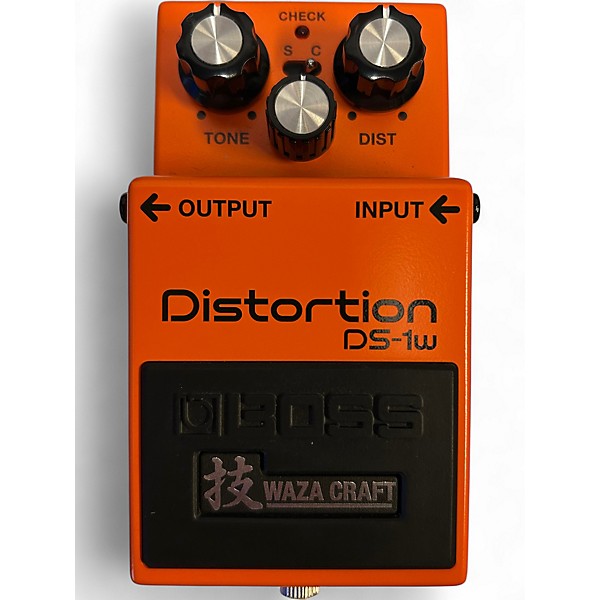 Used BOSS DS1W Distortion Effect Pedal