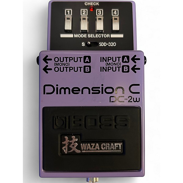 Used BOSS Dimension C DC-2W Effect Pedal