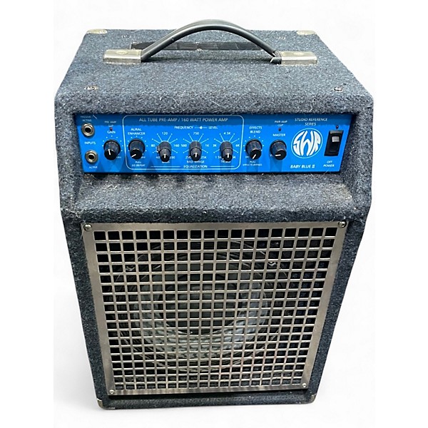 Used SWR baby blue 2 Bass Combo Amp