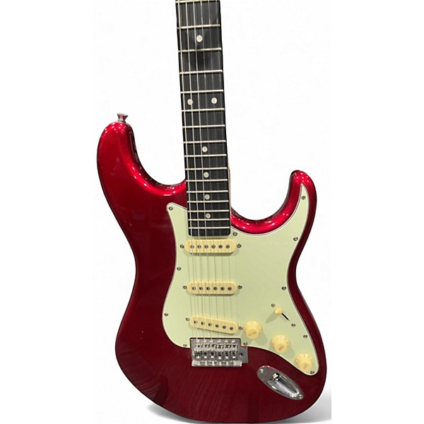 Used Tagima Woodstock TW-500 Metallic Red Solid Body Electric Guitar