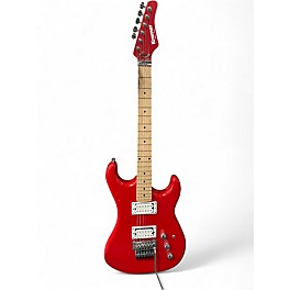 Used Kramer PACER SERIES RED Solid Body Electric Guitar