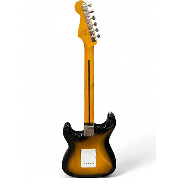 Used Squier Classic Vibe 1950S Stratocaster 2 Tone Sunburst Solid Body Electric Guitar