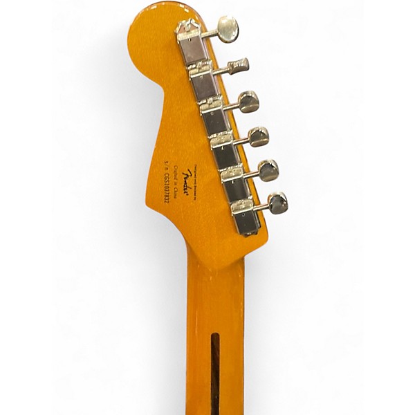 Used Squier Classic Vibe 1950S Stratocaster 2 Tone Sunburst Solid Body Electric Guitar