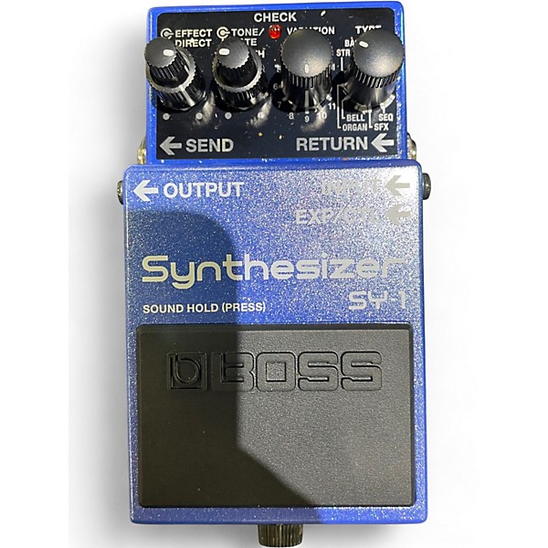 Used BOSS SY1 Synthesizer Effect Pedal