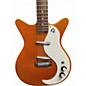 Used Danelectro D59M Orange Sparkle Solid Body Electric Guitar
