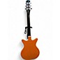 Used Danelectro D59M Orange Sparkle Solid Body Electric Guitar