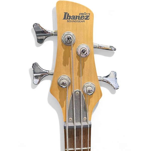 Used 2000s Ibanez gio Satin Red Electric Bass Guitar