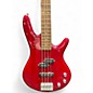 Used 2000s Ibanez gio Satin Red Electric Bass Guitar