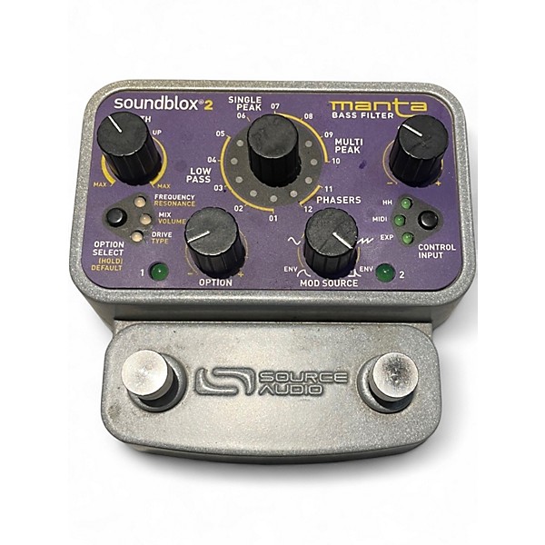 Used 2010s Source Audio SOUNDBLOX 2 Bass Effect Pedal