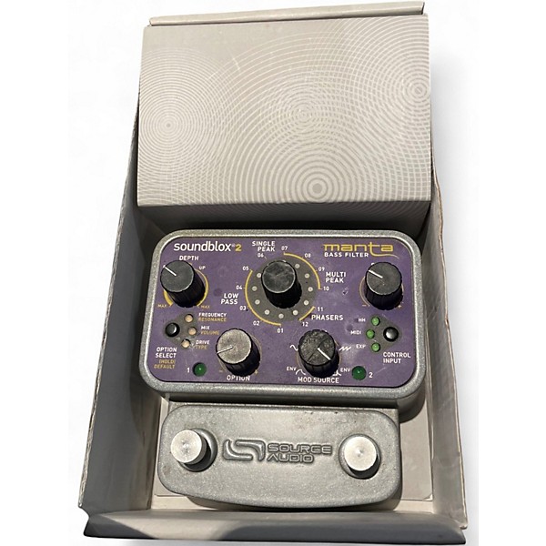 Used 2010s Source Audio SOUNDBLOX 2 Bass Effect Pedal