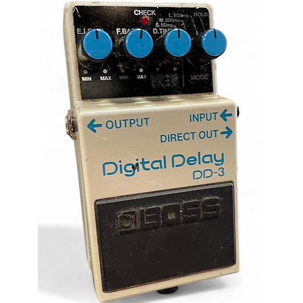 Used BOSS DD-3 Digital Delay Pedal Board