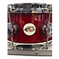 Used DW 5.5X14 Design Series Snare Red Cherry Drum thumbnail