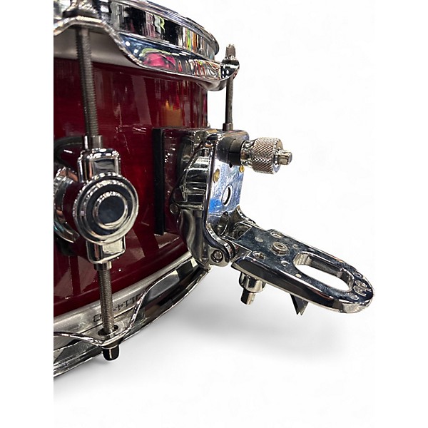 Used DW 5.5X14 Design Series Snare Red Cherry Drum