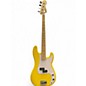 Used 2020 Squier Affinity Precision Bass Yellow Electric Bass Guitar thumbnail