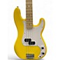Used 2020 Squier Affinity Precision Bass Yellow Electric Bass Guitar