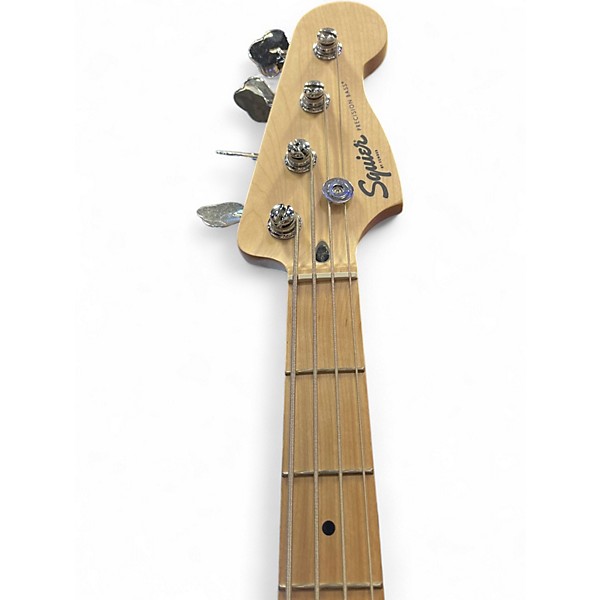 Used 2020 Squier Affinity Precision Bass Yellow Electric Bass Guitar