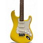 Used 2020 Squier Affinity Stratocaster Yellow Solid Body Electric Guitar