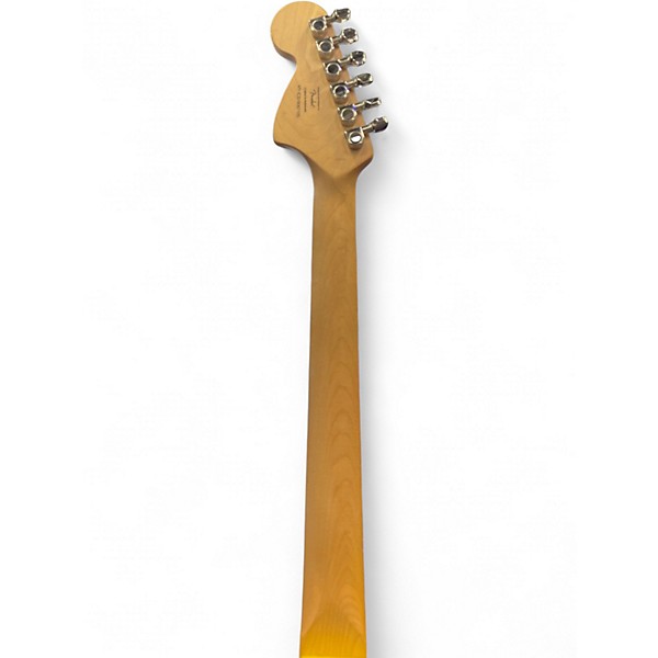 Used 2020 Squier Affinity Stratocaster Yellow Solid Body Electric Guitar