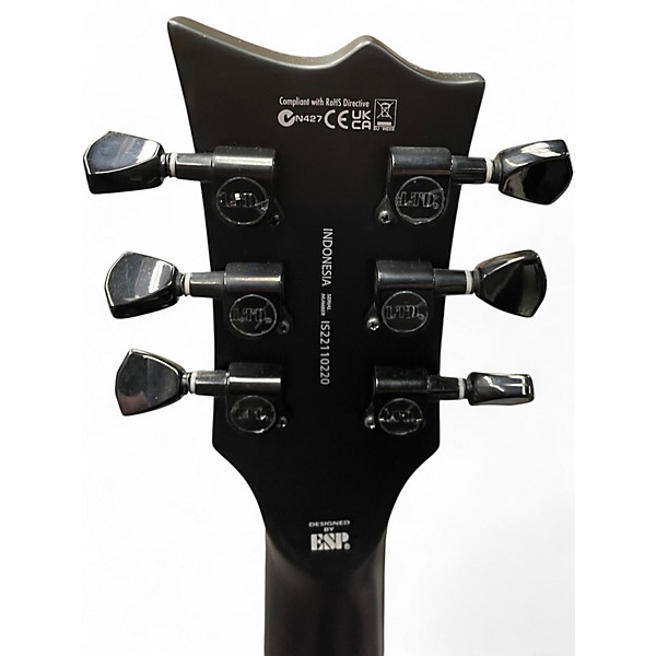 Used ESP LTD EC-201 Flat Black Solid Body Electric Guitar